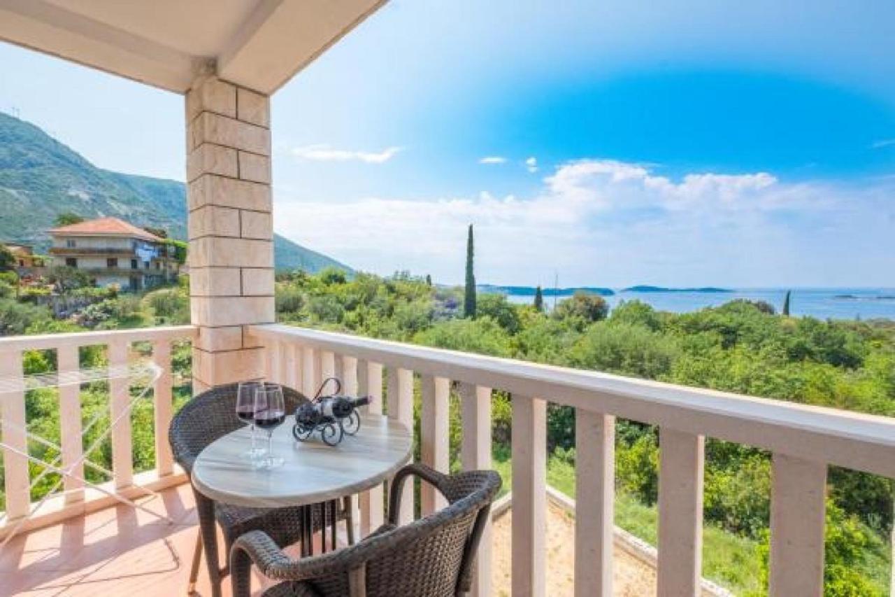 Villa Panorama Dubrovnik Mlini Ngoại thất bức ảnh