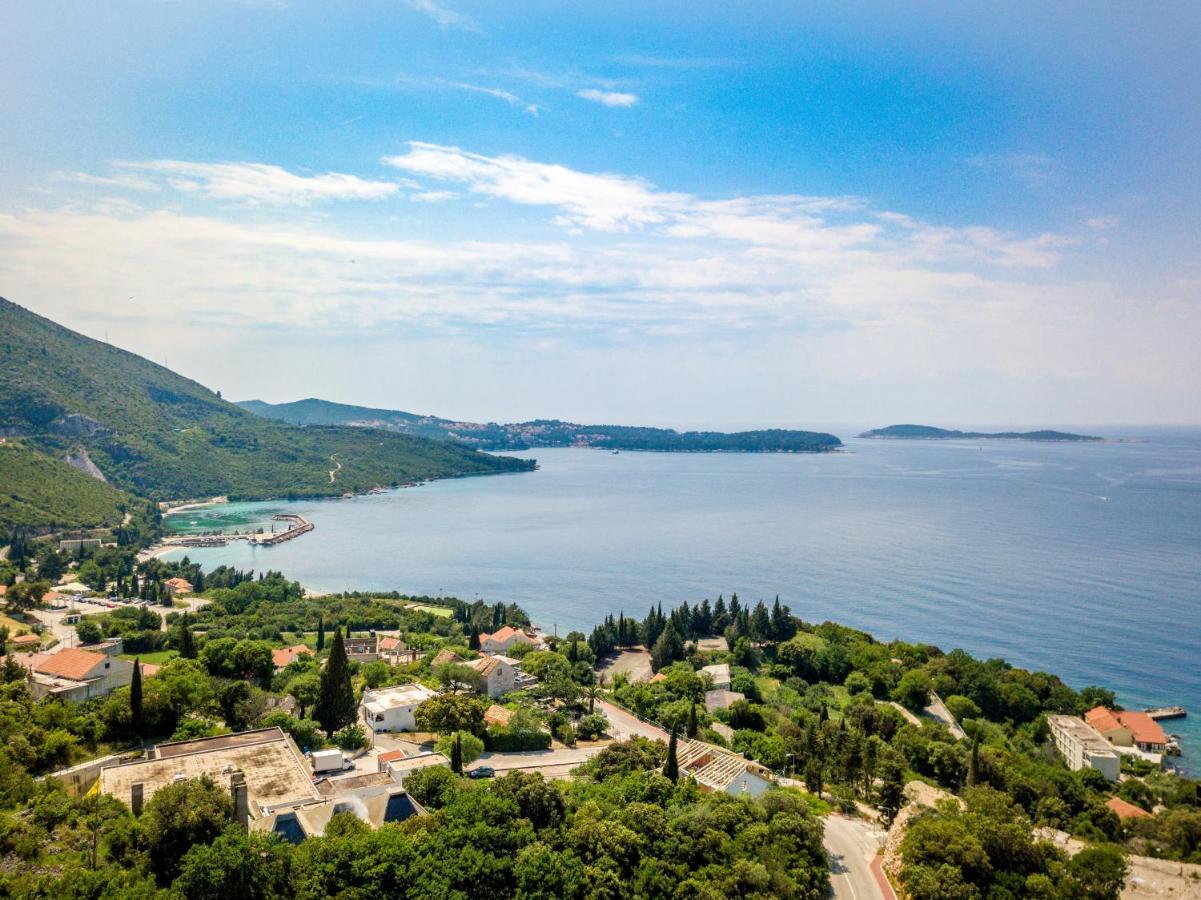 Villa Panorama Dubrovnik Mlini Ngoại thất bức ảnh