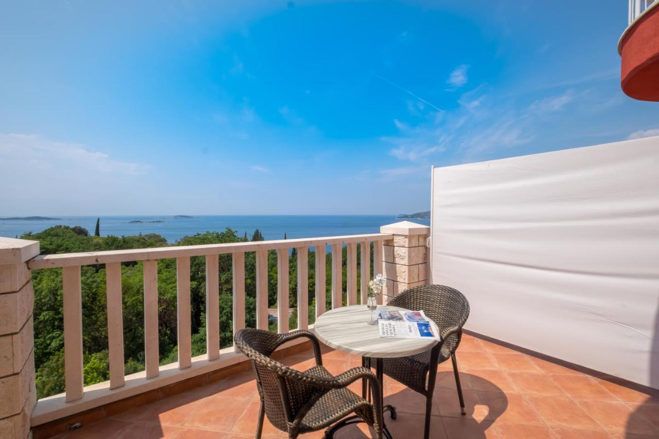 Villa Panorama Dubrovnik Mlini Ngoại thất bức ảnh